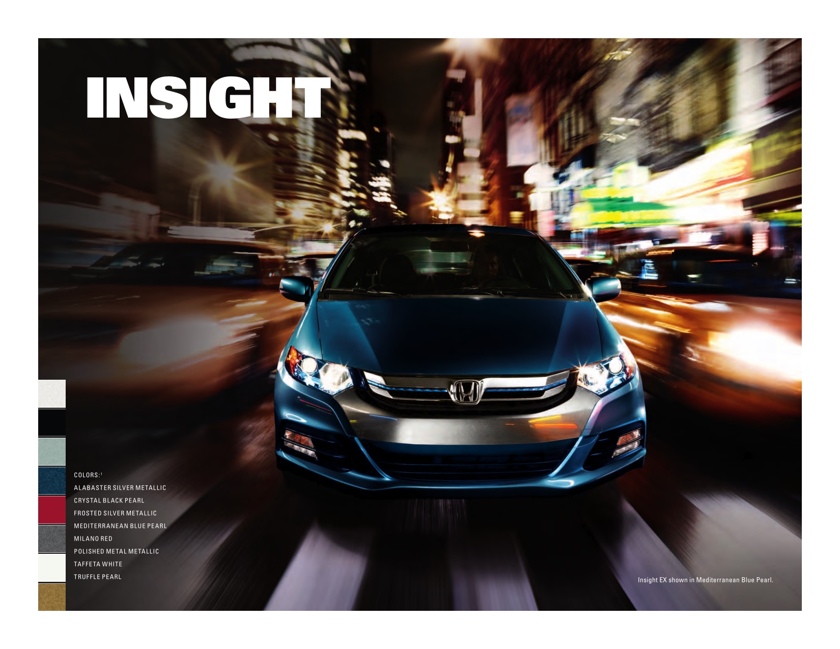 2013 Honda Brochure Page 2